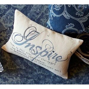 Pottery Barn Inspire Lumbar Pillow Cover